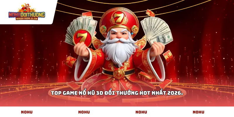 Top game nổ hũ 3D đổi thưởng hot nhất 2026